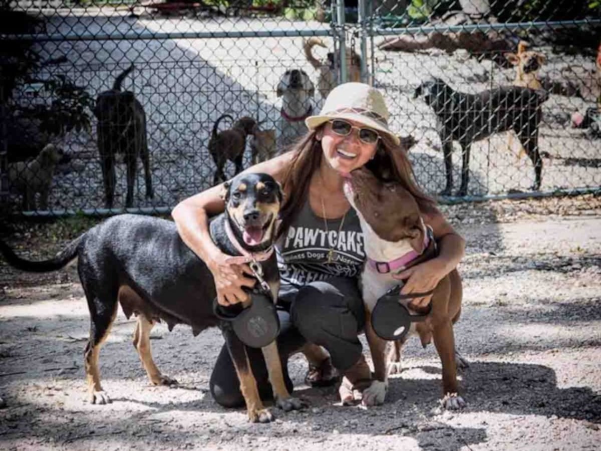 Mujer salva a 97 perritos callejeros del huracán ‘Dorian’