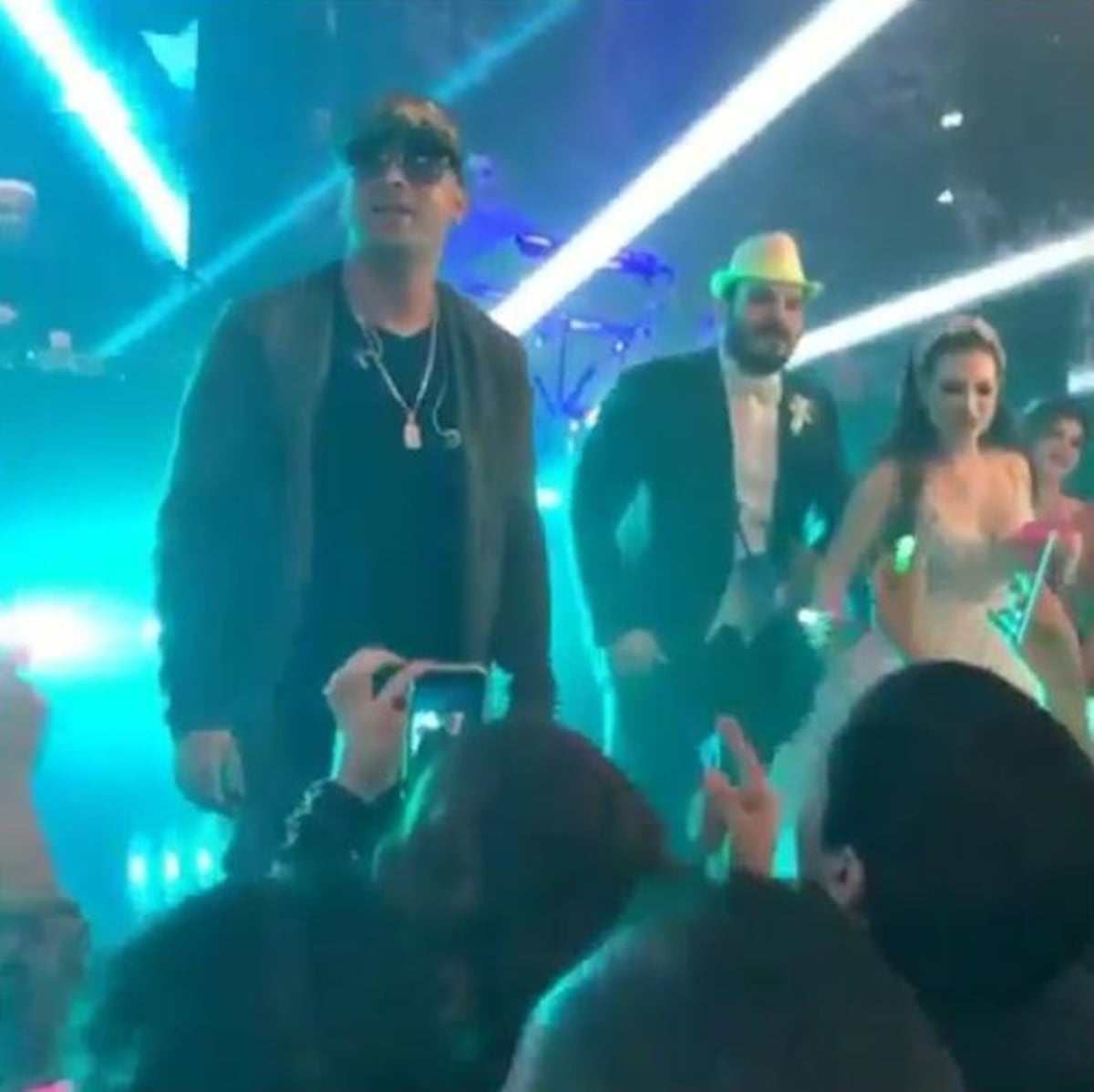 BODA. Se casa hija de Martinelli, sin su papá. No vino a entregarla al altar