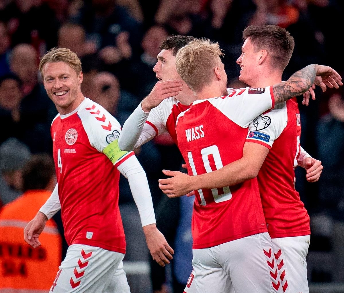 Otro país asegura su cupo. Dinamarca estará en Catar 2022