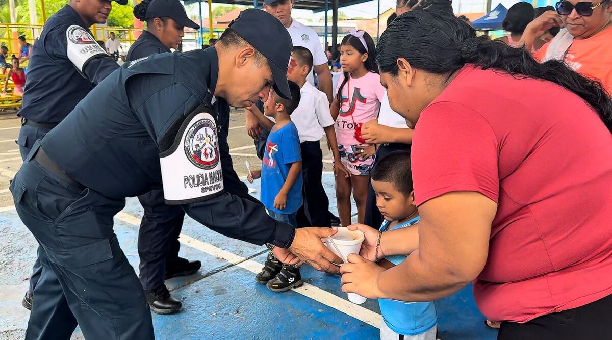 Superhéroes y solidaridad: así fue la gran jornada comunitaria en Bocas del Toro