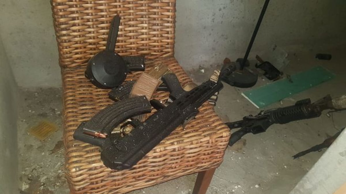 El capturado en Amador era un presunto narco y sicario.Vea lo que cargaba