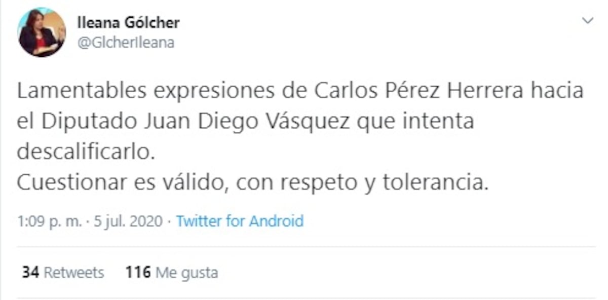 Supuesta amenaza contra Juan Diego revoluciona las redes. Se formó 