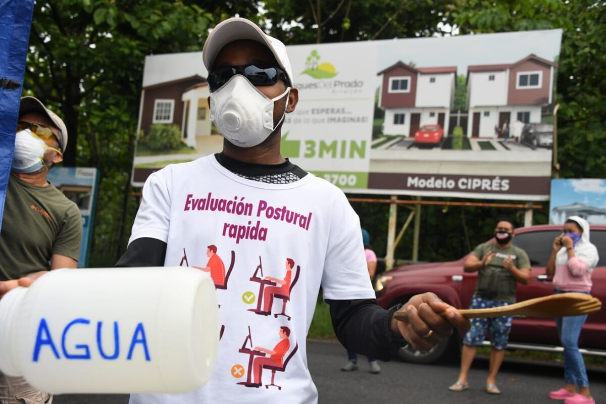 Tras las múltiples quejas de residentes de Arraiján por la falta de agua, el Idaan dio la cara