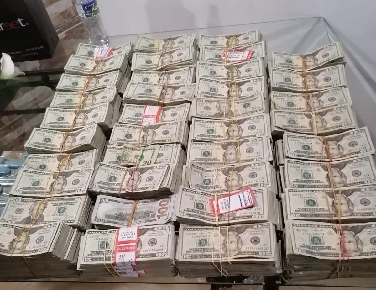 Senan y fiscalía decomisan más de 300 mil dólares en La Chorrera