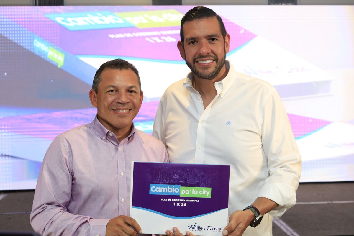 Willie y Casis única nómina con un plan de cambio para la ciudad