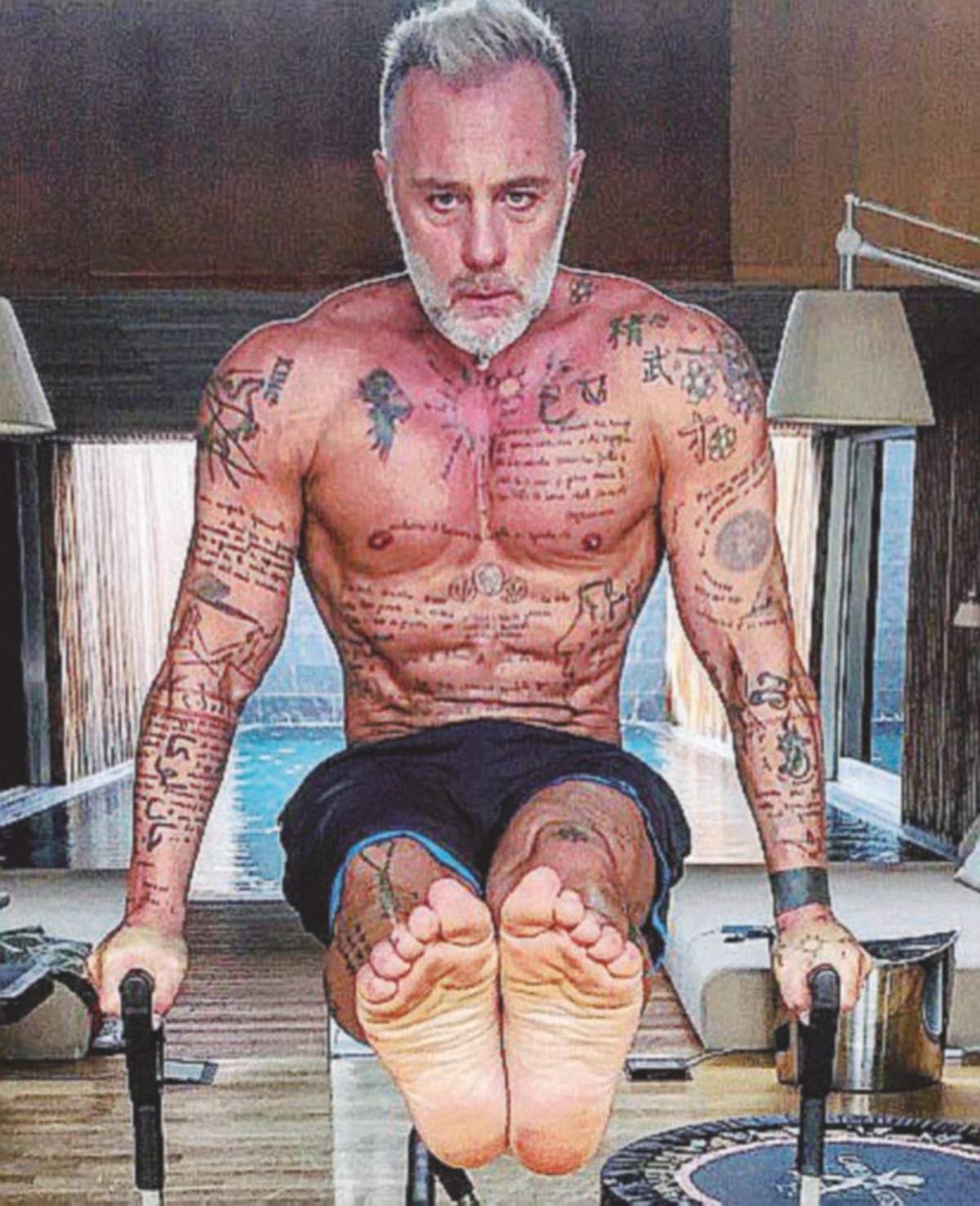 El madridista Sergio Ramos opina sobre la edad del madurito Gianluca Vacchi