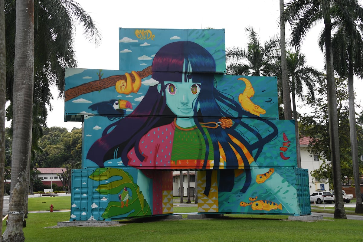 La obra de arte que se hizo para el Verano del Canal quedará de forma permanente para que la disfruten +Fotos