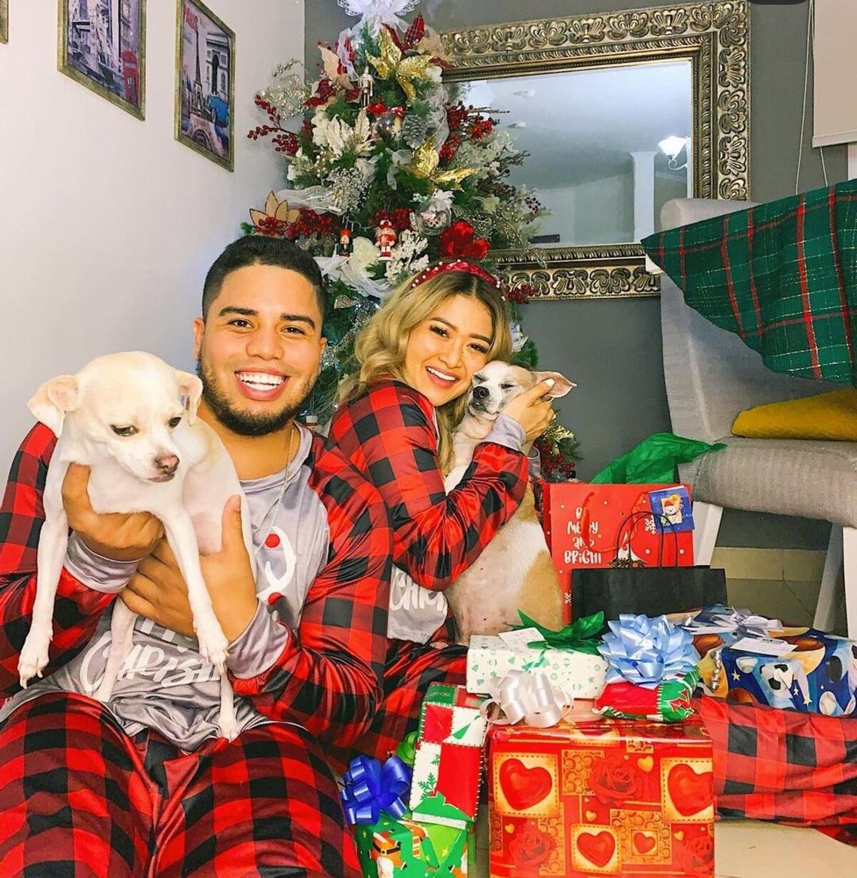 Navidad en casa. Así lucieron los famosos del patio +Fotos