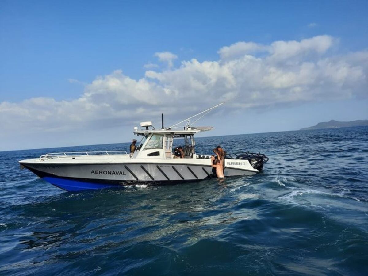 Rescatan a tres de las cinco personas que iban a bordo de avioneta que cayó por Chame