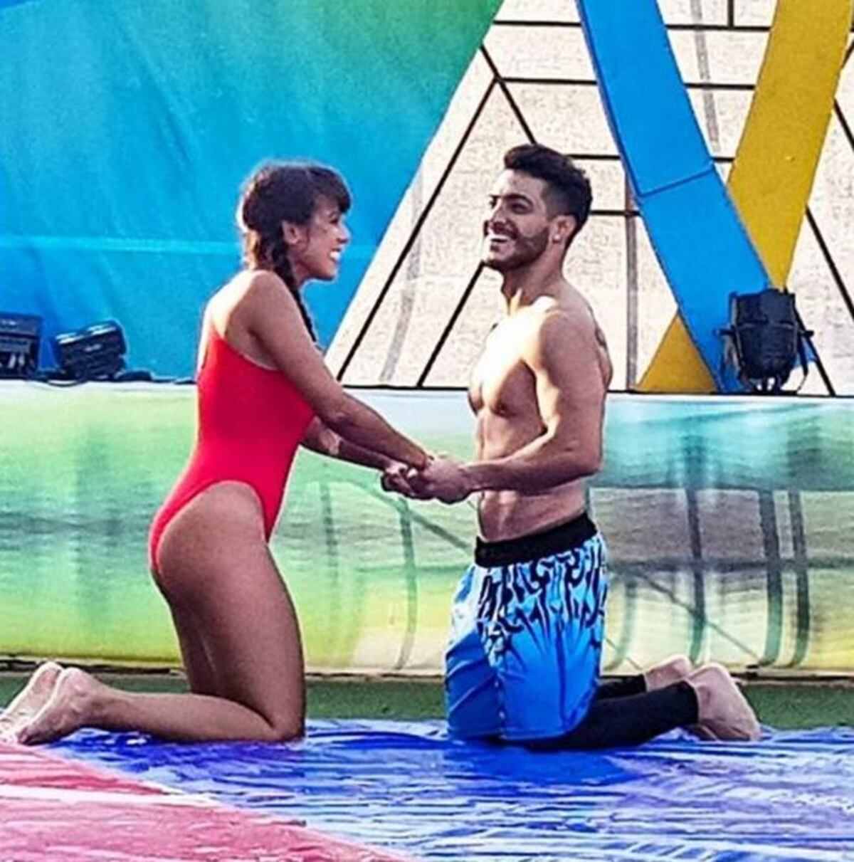 ¡SE LES VIO TODO! Esto es Guerra causa revuelo otra vez