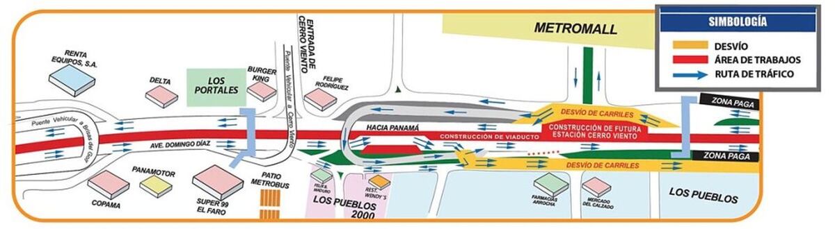 Pondrán en marcha un plan de manejo de tráfico por la línea 2 del Metro 