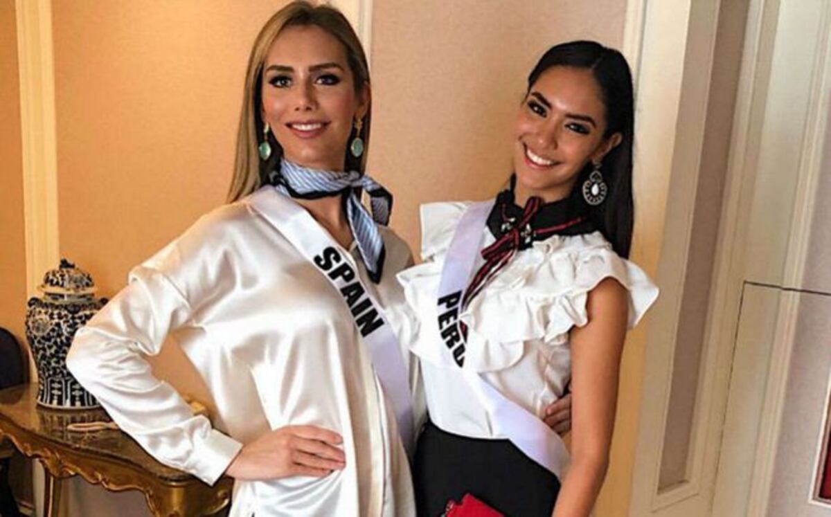 Ángela Ponce enseñó a bailar flamenco a Romina Lozano, Miss Perú 