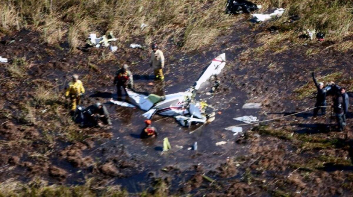 Muere ministro de Ganadería y dos personas más tras accidente aéreo