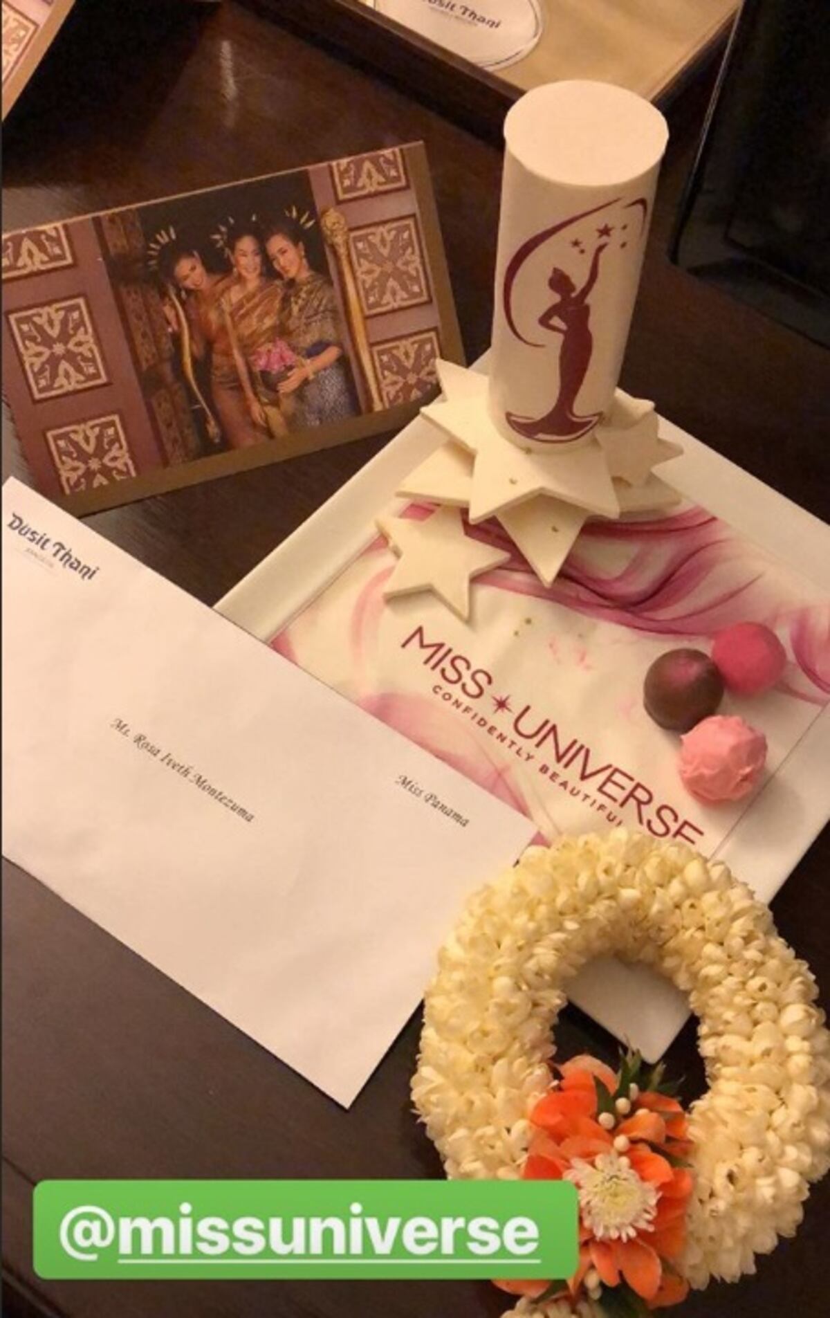 Ahora sí. Rosa Montezuma ya está en el Miss Universo. Así fue su llegada