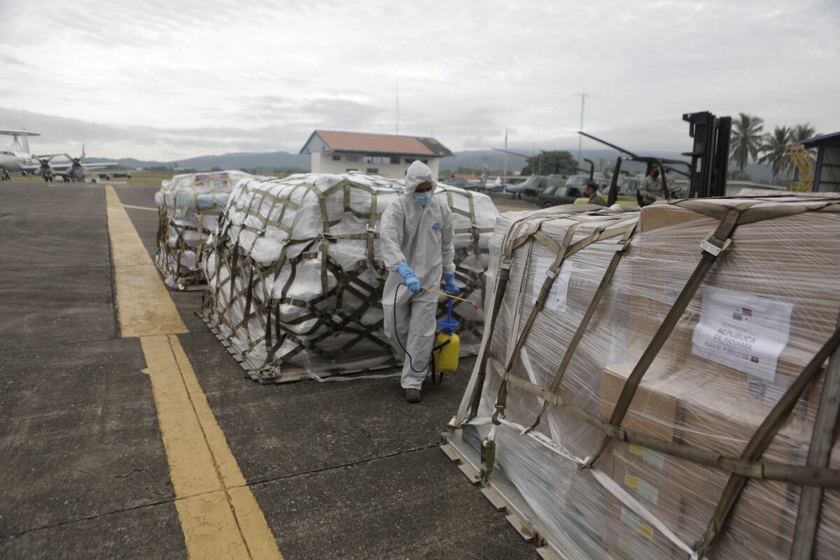Parten toneladas de ayuda humanitaria de Panamá rumbo a Haití. Video