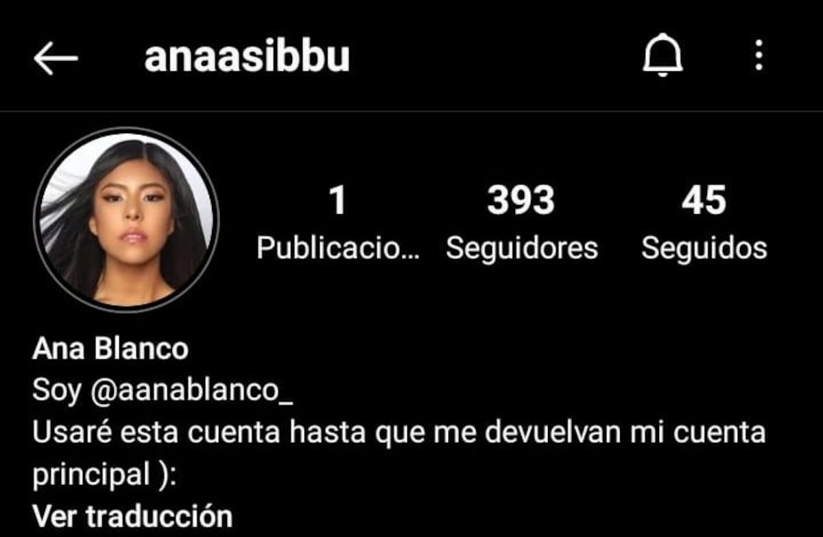 La gente es mala. Denunciaron a Ana Blanco por suplantación de identidad