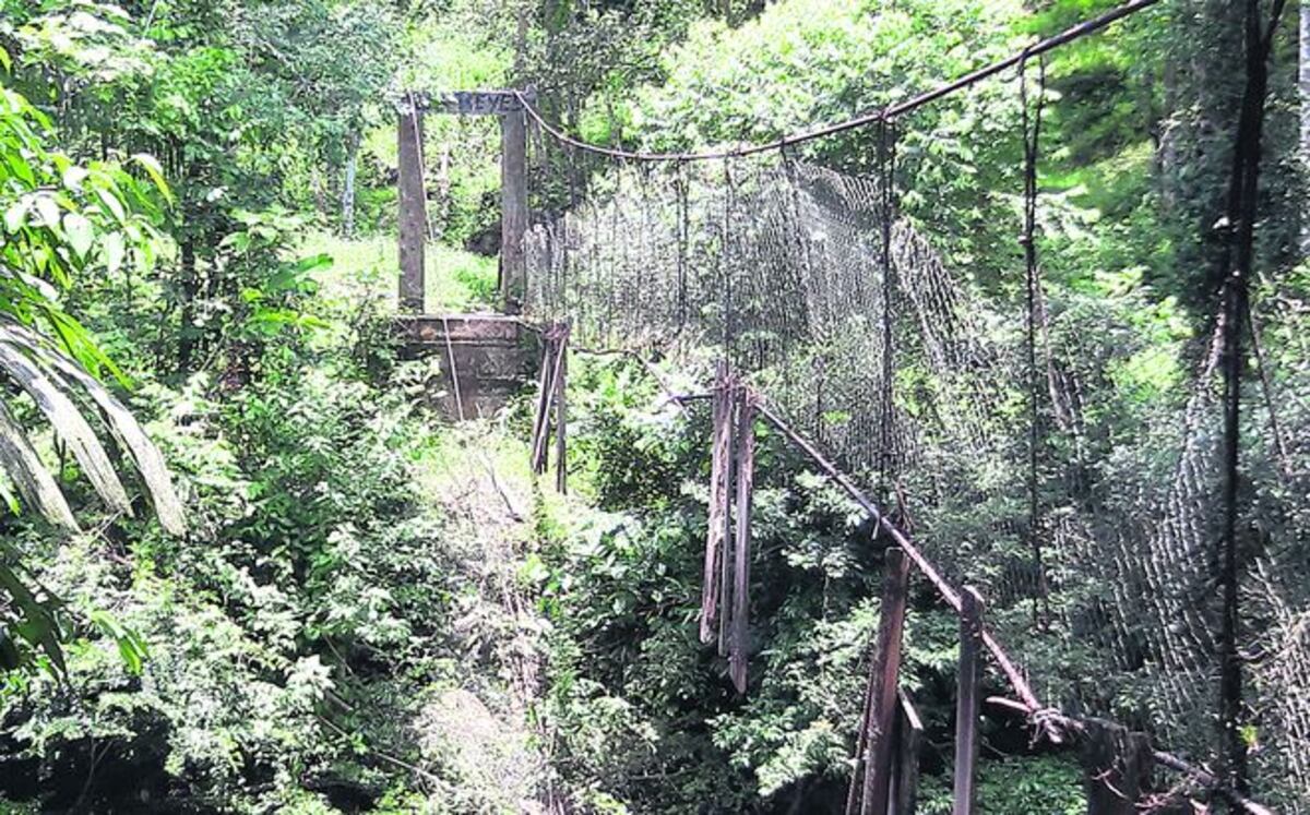 En Cirí Grande necesitan que les reparen el puente