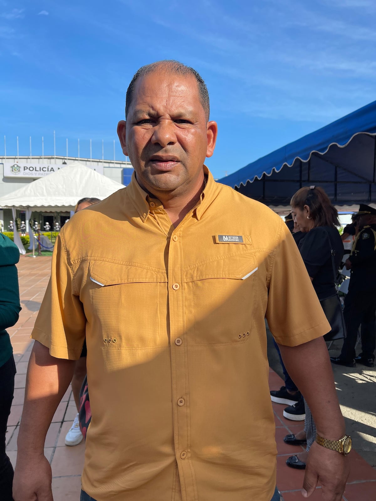 Con honores y solemnidad, despiden al capitán José Isaza Melo en la sede de la Policía Nacional