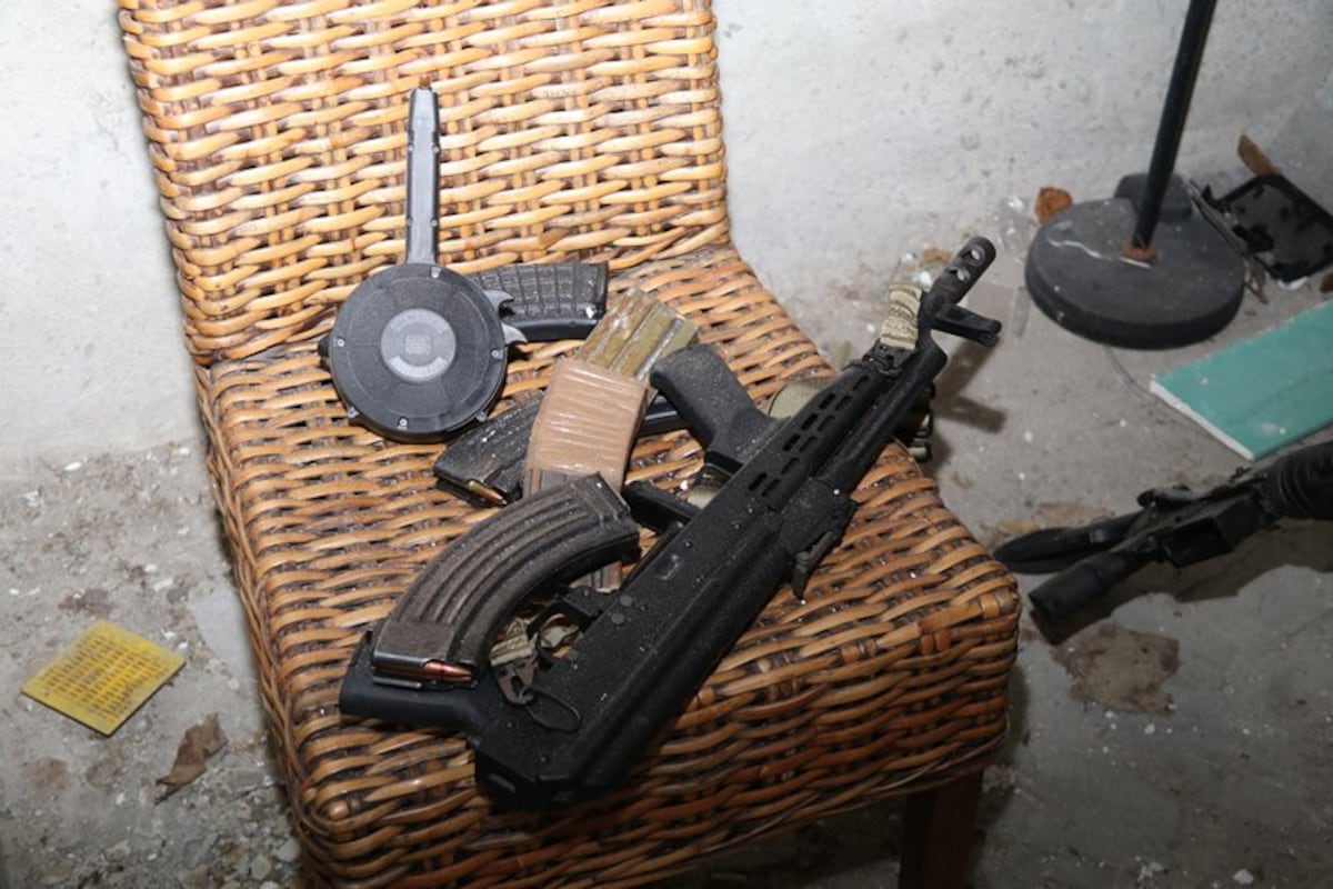 Con fuerte dispositivo trasladan a 'Marshall' a Punta Coco, el más buscado