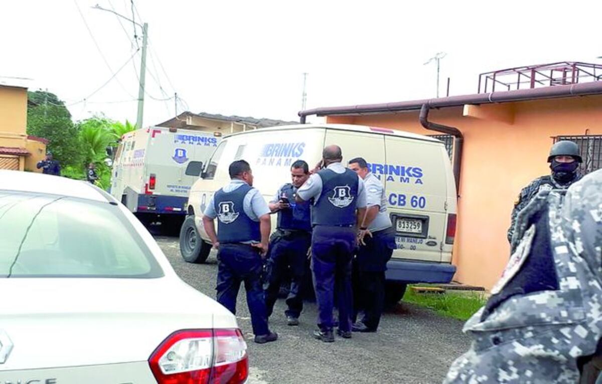 Aún no saben la cantidad robada del carro blindado 