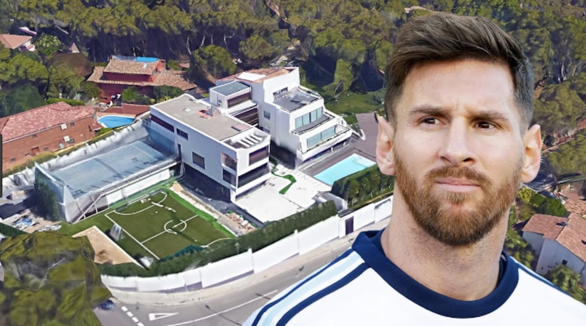 [VÍDEO] No pierdas detalle de la casa de Messi en Barcelona
