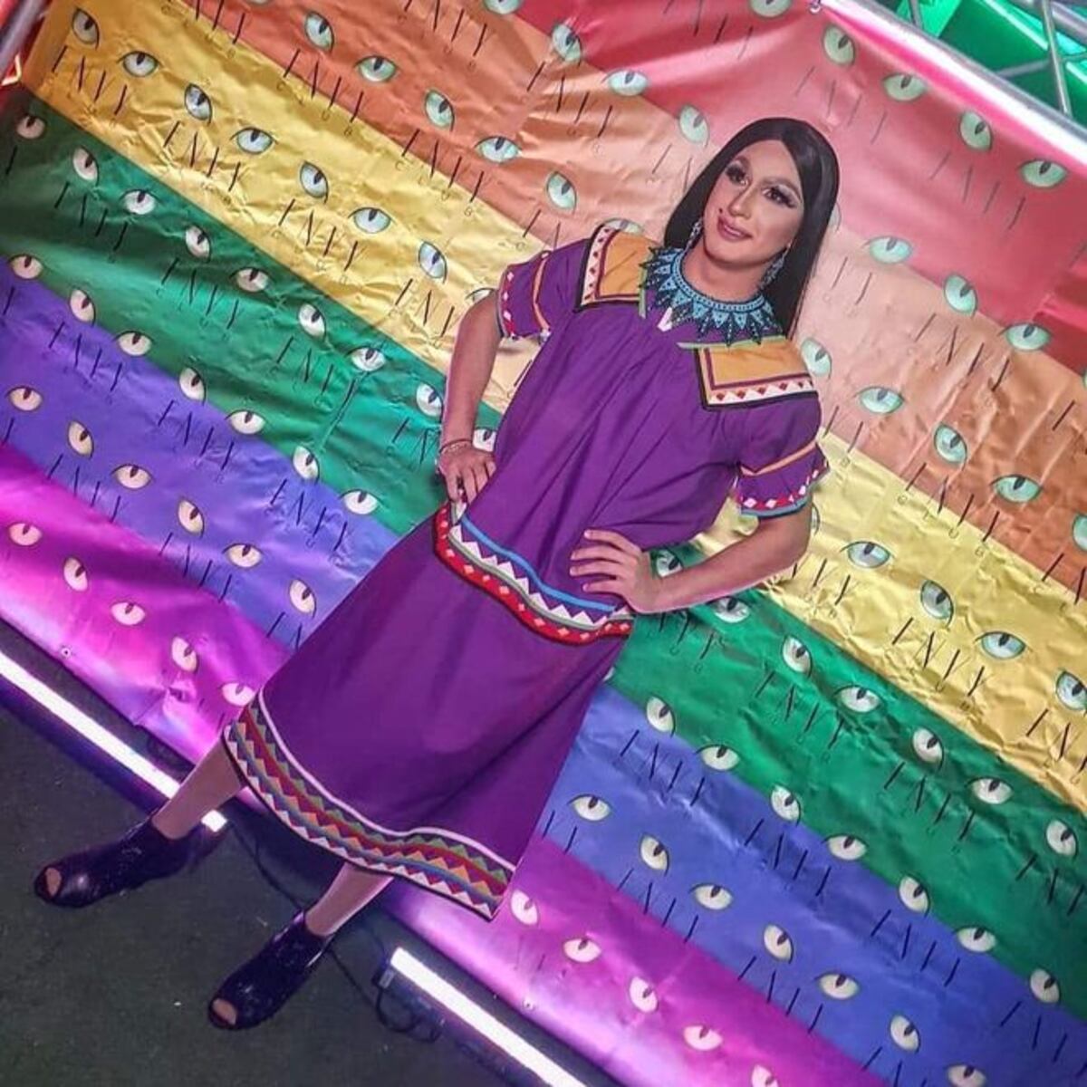 Escándalo. Gay se disfraza de Rosa Montezuma en fiesta de Halloween y se formó