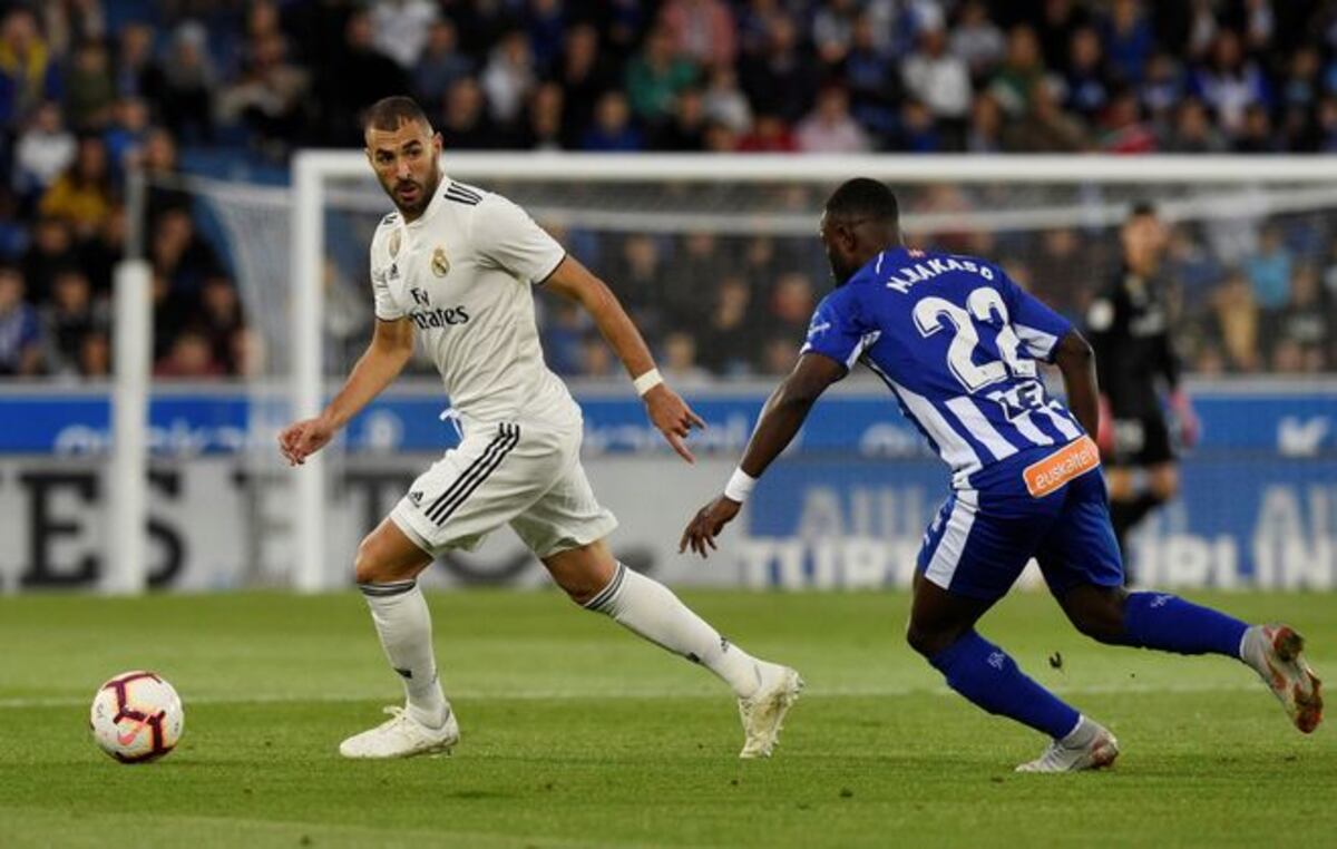 Malas noticias para el Real Madrid. Benzema está lesionado de su pierna derecha