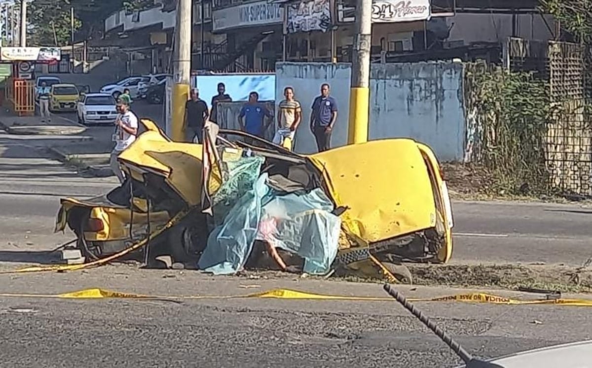 Impresionante. Mujer muere en un taxi en Ciudad Bolívar. Iba con su hijo. Video