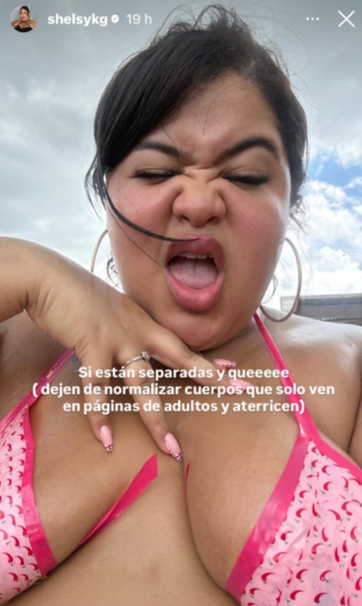 ‘Y todo eso te lo comes en un día’: Le dan palo a Shelsy por mostrar lo que compró en el super