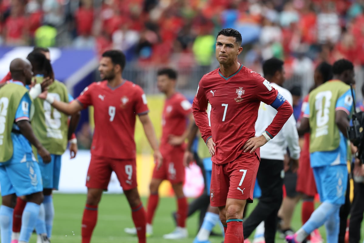 Cristiano Ronaldo rompe récord, pero el gol sigue ausente