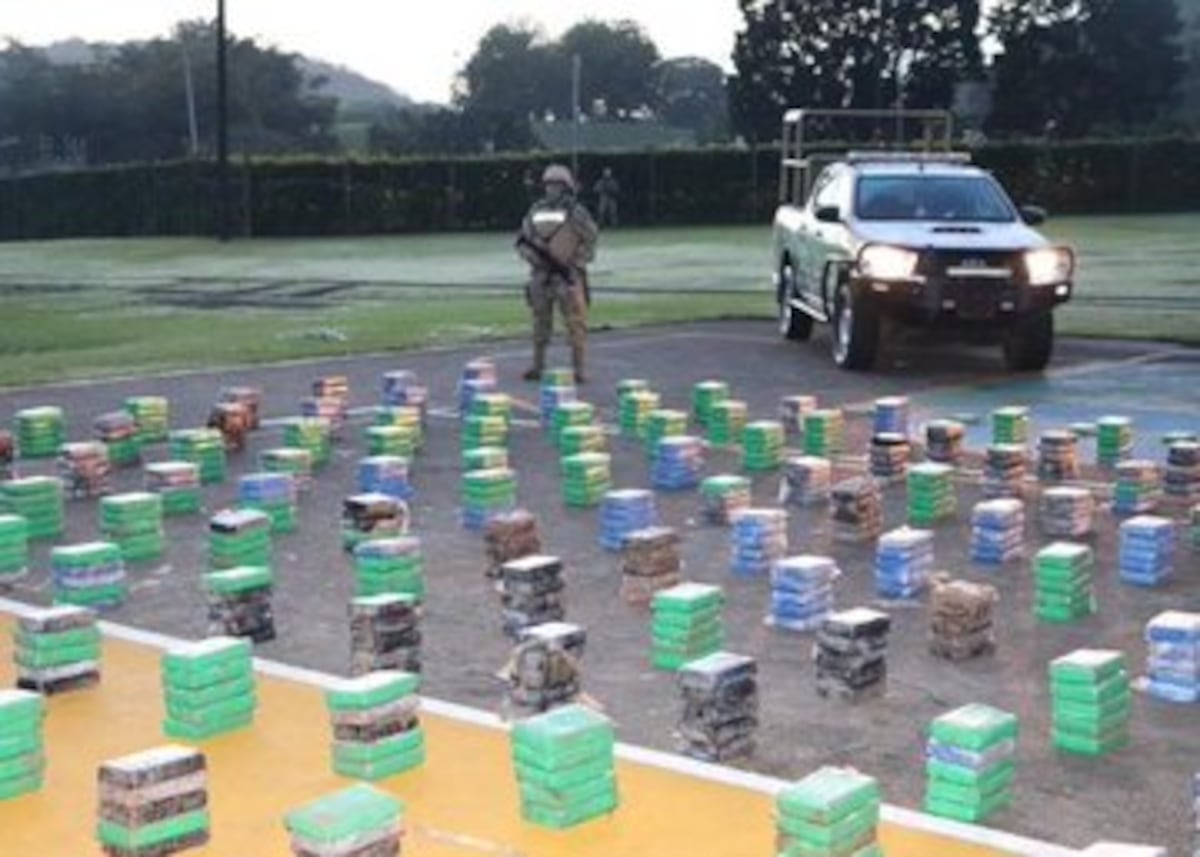 Senan incauta 968 paquetes de droga en Colón