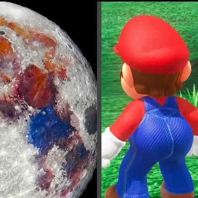¿Mario Bros haciendo ‘twerk lunar’? La imagen viral que está causando revuelo en redes