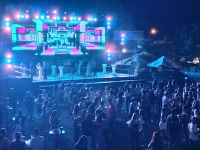 Patronales de Santiago Apóstol arrancan con música, largas filas y fuerte dispositivo de seguridad