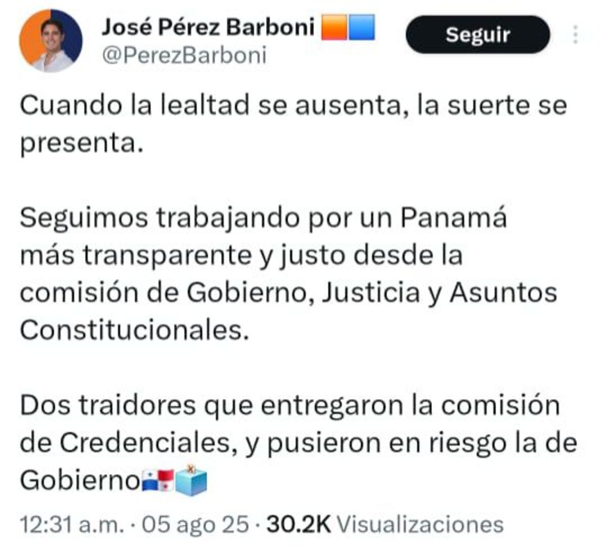 El que toca aquí, toca cara ¿Problemas en el paraíso? Barboni tira dardo de traición y Walkiria dice que ella para firme