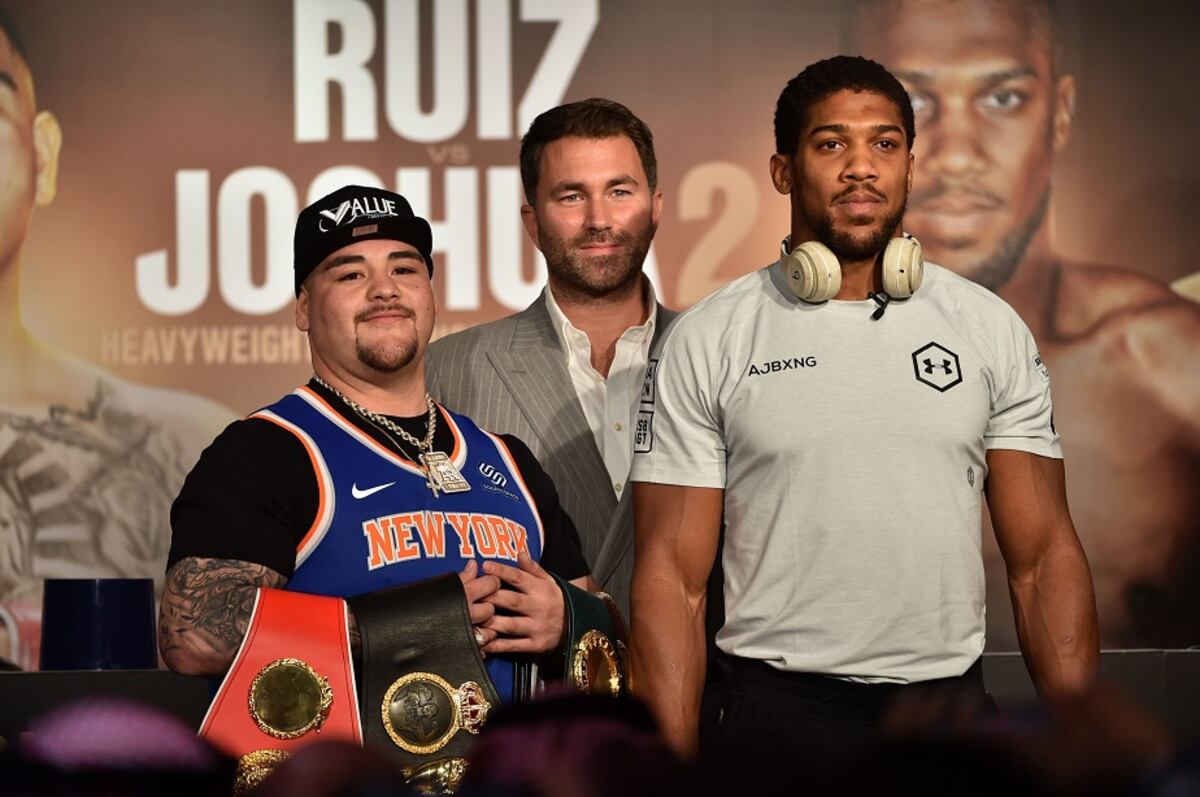 Andy Ruiz se reencuentra con Joshua como el todopoderoso campeón que es