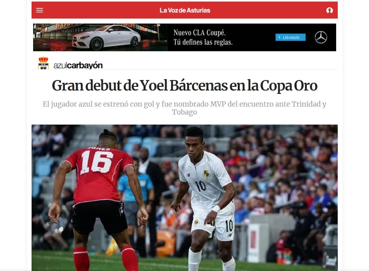 El mundo habla del triunfo de Panamá en Copa Oro