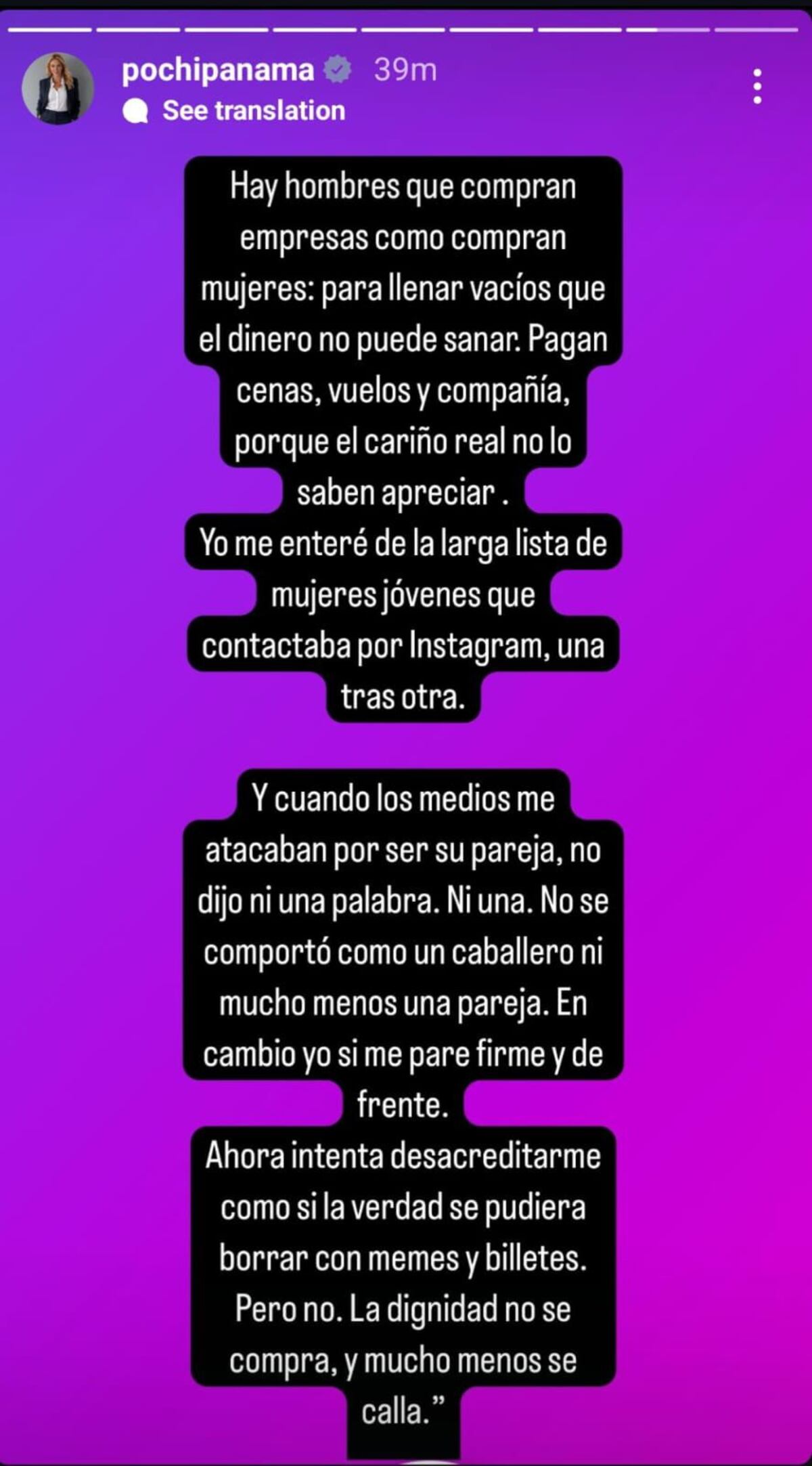 ‘La Pochi’ lo perdonó, pero la justicia no: Martinelli le da piquitos a su periquita tras huir de Panamá