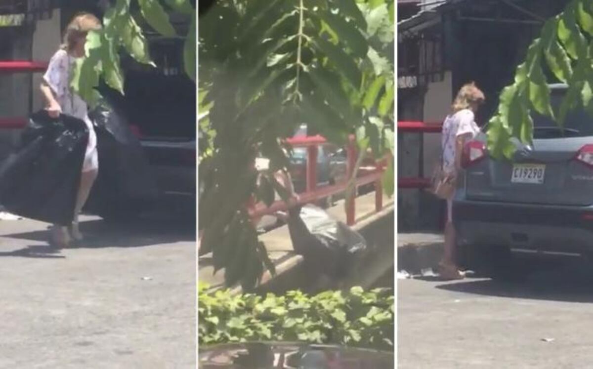 ¡AAUD LA PONDRÁ A LIMPIAR! A mujer que tiró bolsas de basura a río
