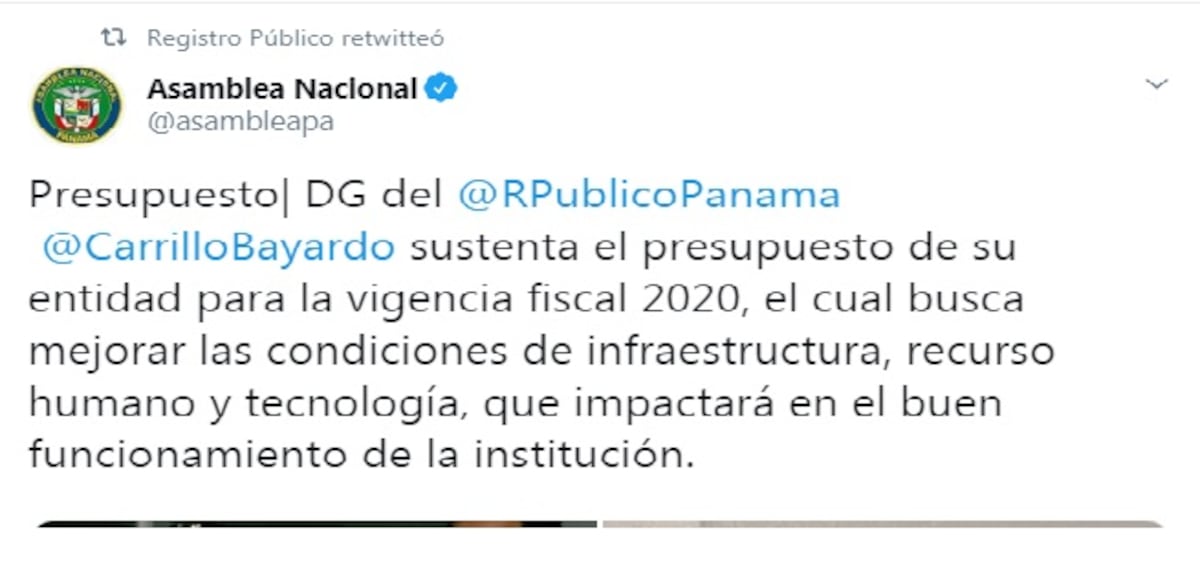 Ingresos del Registro Público vienen en picada desde el 2016