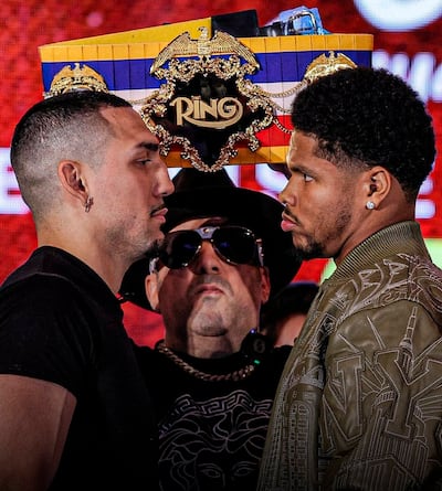 Shakur Stevenson desafía a Teófimo López por título superligero en enero