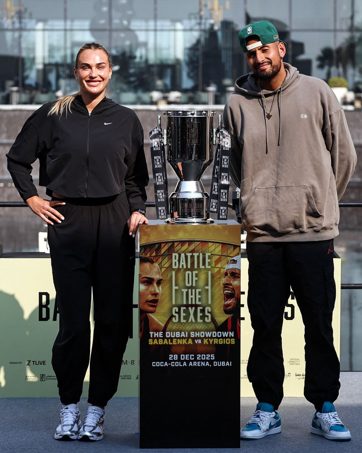 Tenis mundial en shock: Kyrgios supera a Sabalenka en Dubái