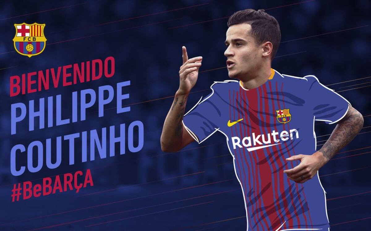 Barcelona ficha al brasileño Phillipe Coutinho