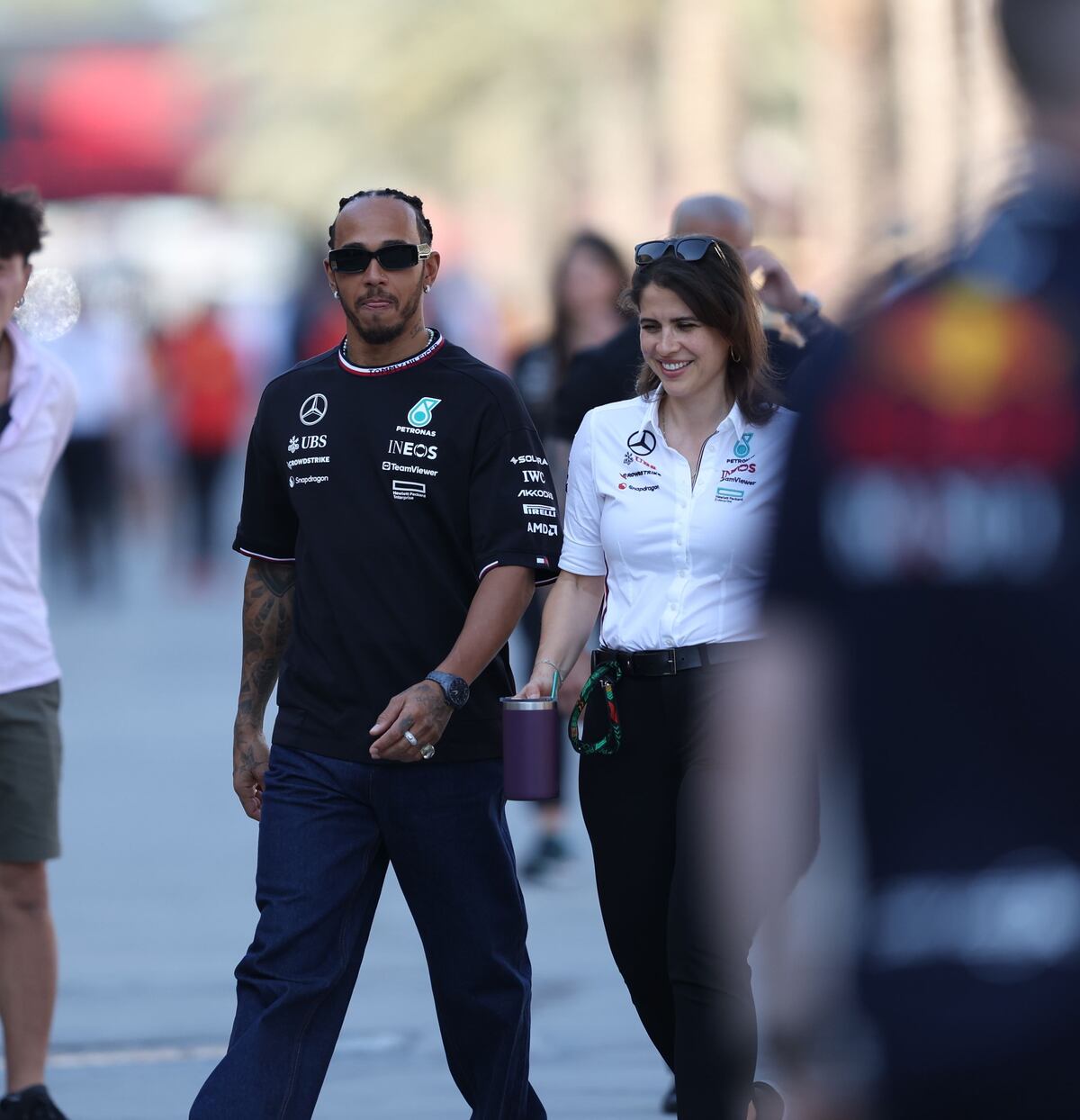 F1: Lewis Hamilton fue el mejor en las prácticas del GP Baréin