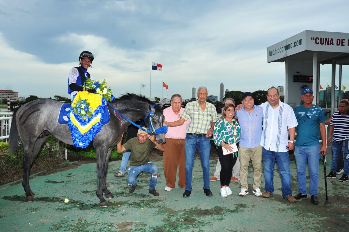 El invicto “Adage” sigue brillando en el Hipódromo Presidente Remón