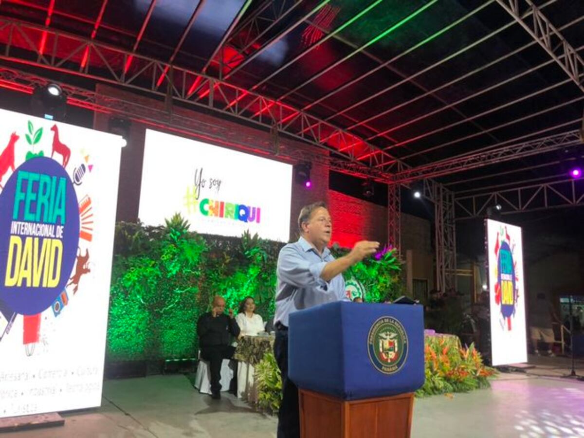 Viene el tren Panamá-David. Varela inaugura Feria Internacional de David