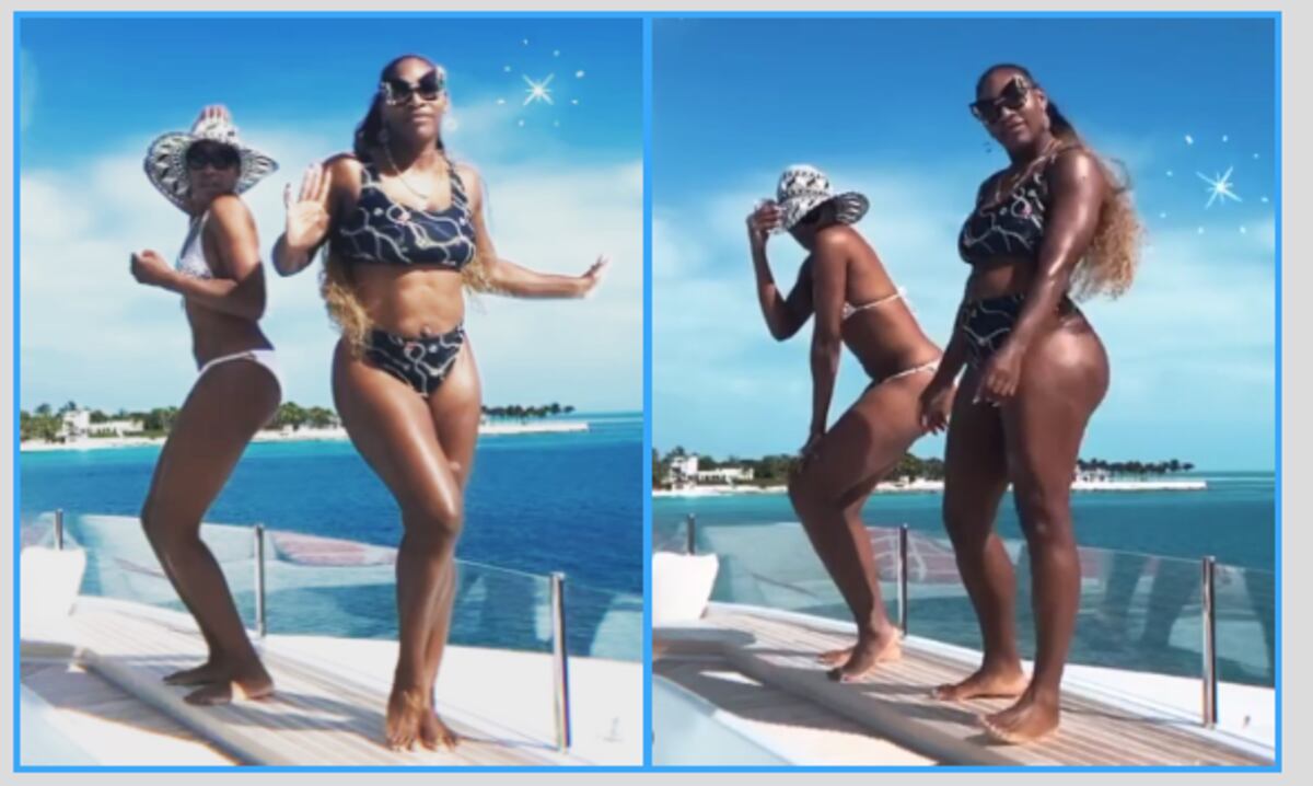 Venus y Serena Williams ‘perrean’ en Bahamas. Video