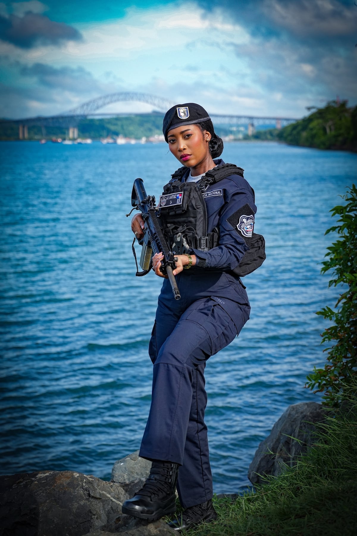 EXCLUSIVA | Primera policía en Miss Universe Panamá: Melanys Martínez, la mujer que salió de Mano de Piedra para cumplir sus sueños