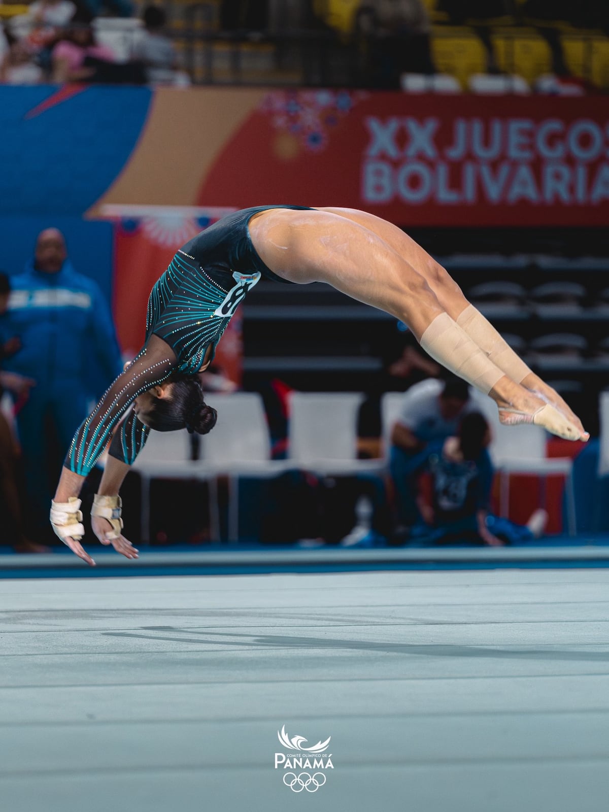 ¡Oro panameño! Las gimnastas de Panamá brillan en los XX Juegos Bolivarianos