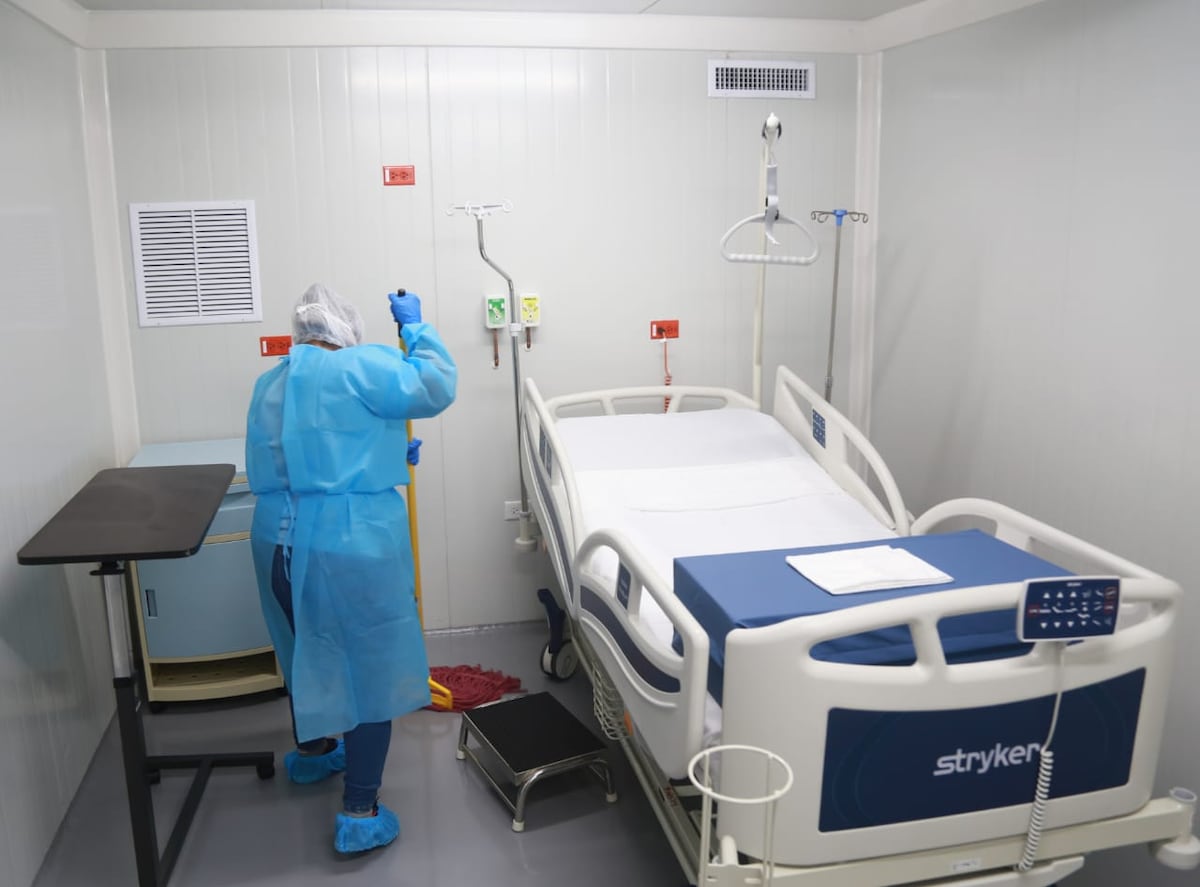 Afinan últimos detalles en el hospital para pacientes con covid-19 en Albrook