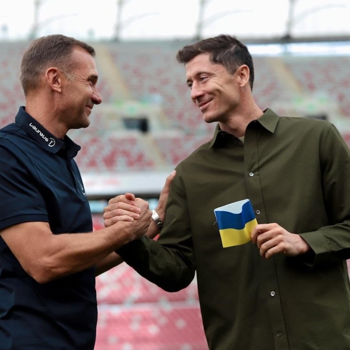 Lewandowski lucirá los colores de Ucrania en Catar 2022